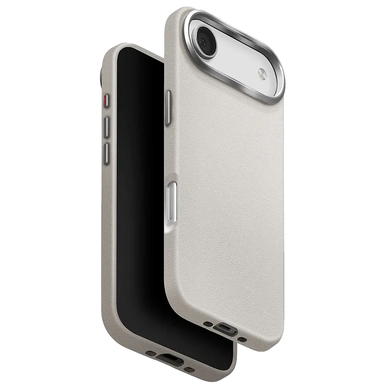 Чехол Uniq для iPhone Air Lyden Clay (MagSafe), «серая глина»