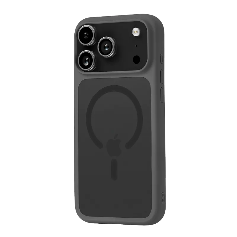 Чехол защитный uBear Shade Case для iPhone 17 Pro Max, MagSafe, серый