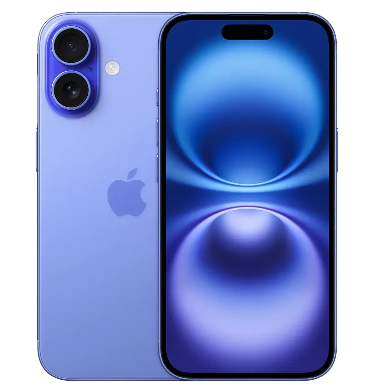 Apple iPhone 16 Plus, 128 ГБ, ультрамарин