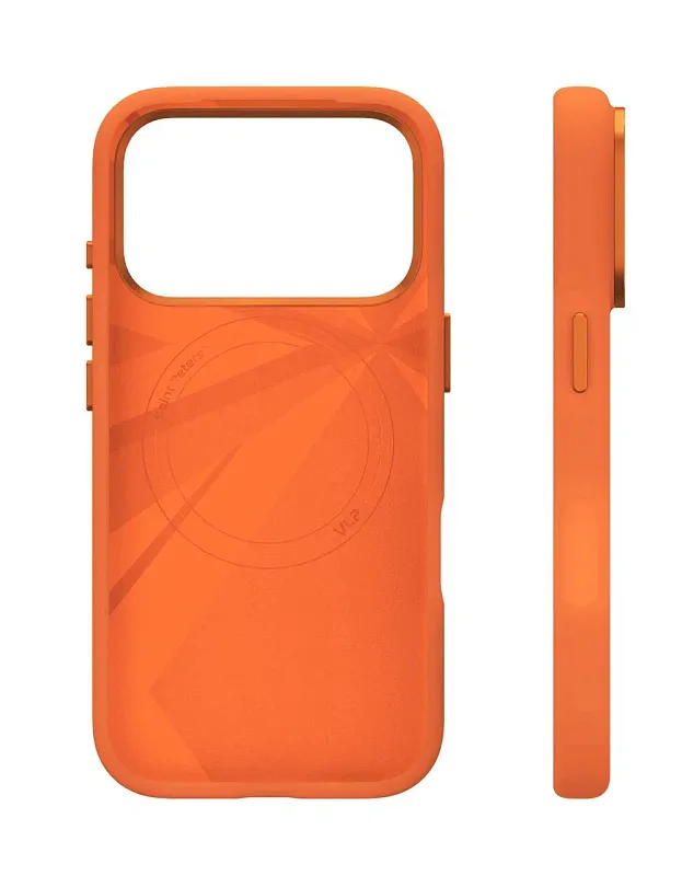 Чехол защитный VLP Aster Pro Case с MagSafe для iPhone 17 Pro, оранжевый