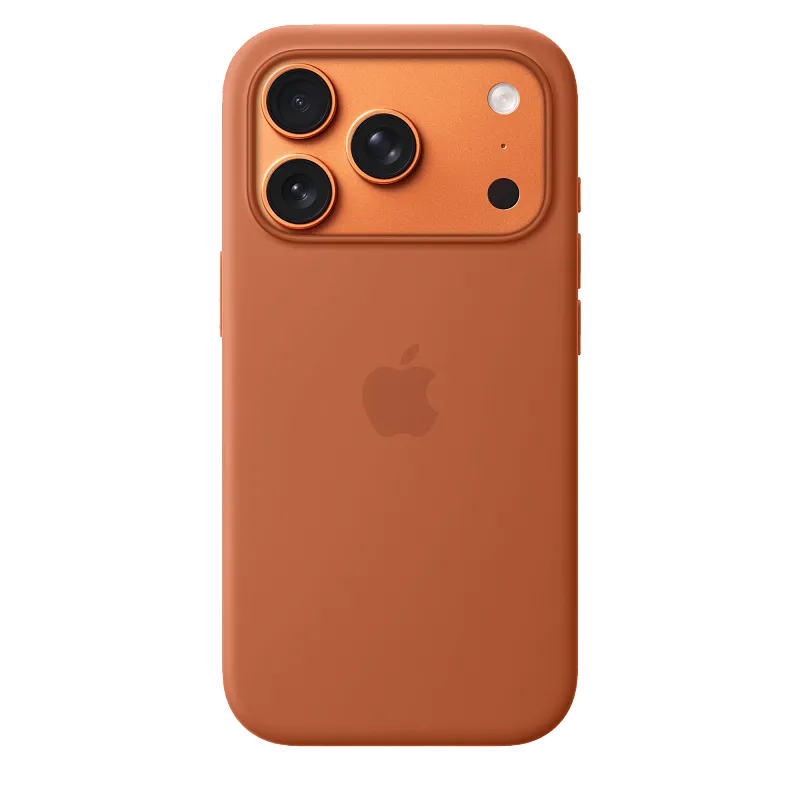 Чехол Apple для iPhone 17 Pro Silicone MagSafe, терракотовый