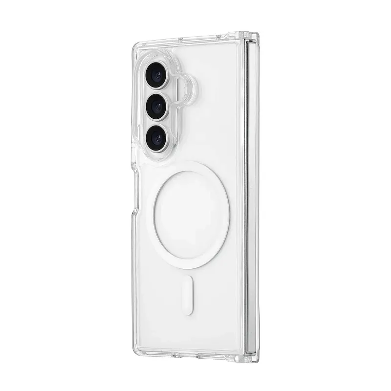 Чехол защитный uBear Real Mag Case для Samsung Galaxy Z Fold8 Ultra, MagSafe, прозрачный