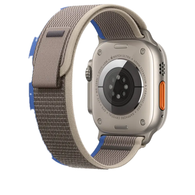 Ремешок WIWU Trail Loop 42/44/45/49mm серо-синий