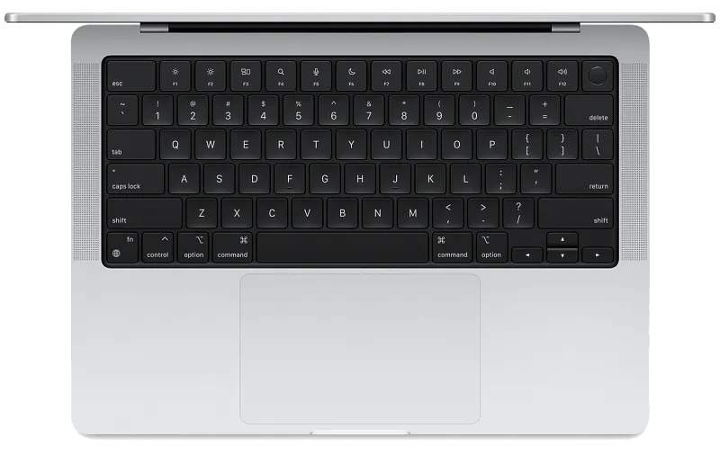 Apple MacBook Pro 14" (M5, 10C CPU/10C GPU, 2025), 16 ГБ, 1 ТБ, серебристый