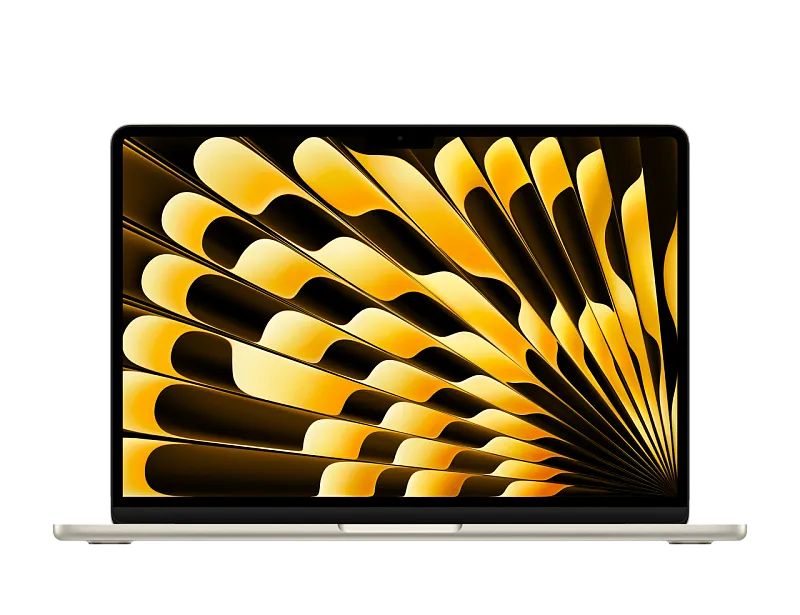 Apple MacBook Air 13" (M5, 10C CPU/10C GPU, 2026), 24 ГБ, 1 ТБ, «сияющая звезда»