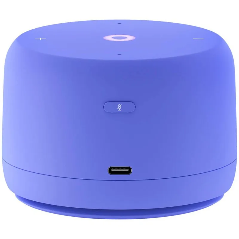 Умная колонка Яндекс Станция Лайт 2 с Алисой, без часов, фиолетовый