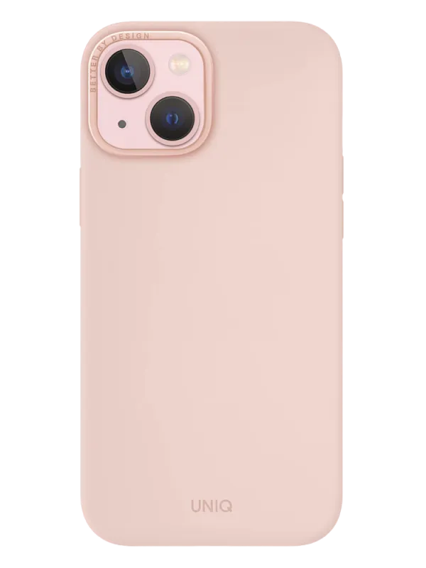Чехол Uniq для iPhone 15 LINO Pink (Magsafe)