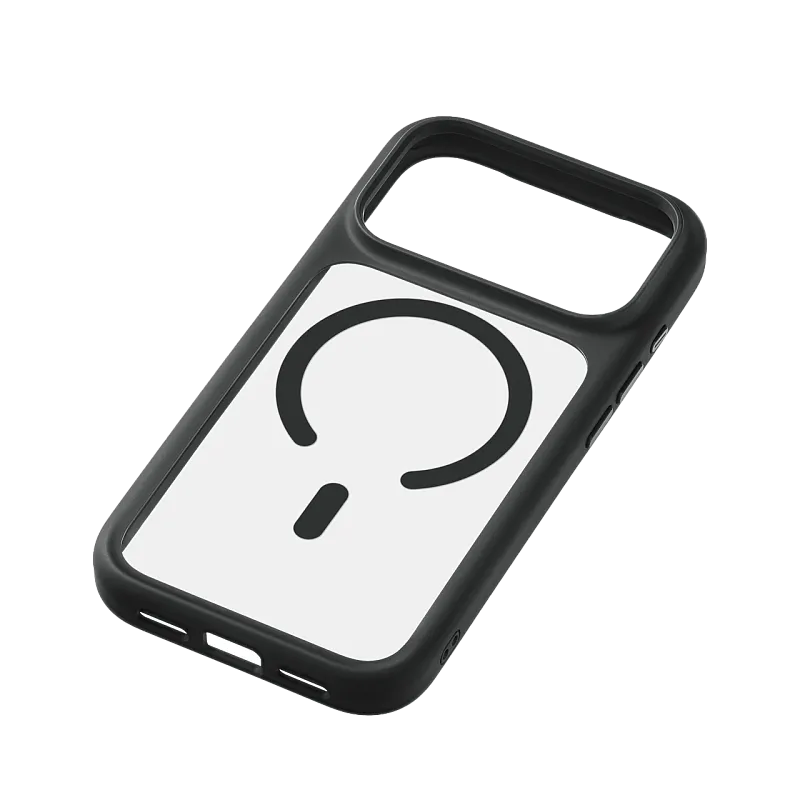 Чехол защитный uBear Shade Case для iPhone 17 Pro, MagSafe, чёрный