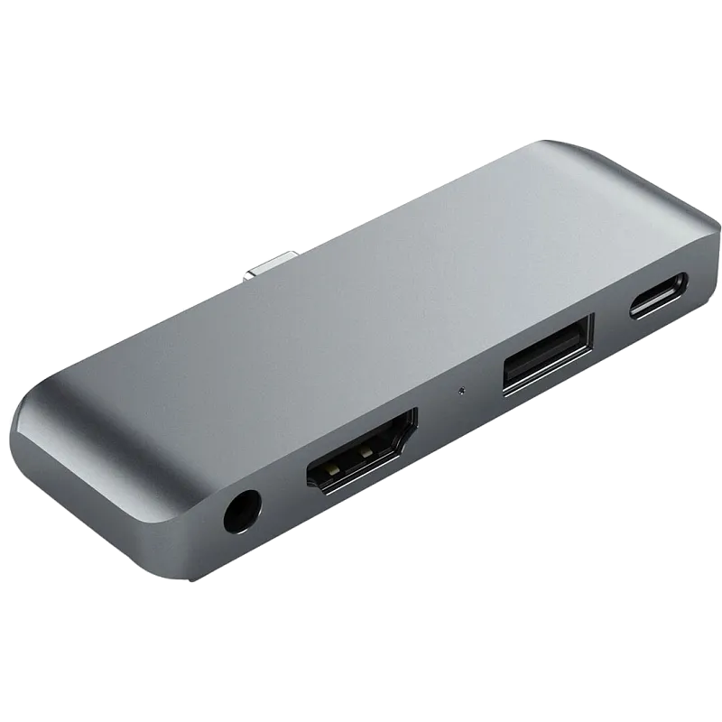 USB‑C хаб Satechi Mobile Pro для iPad, «серый космос»