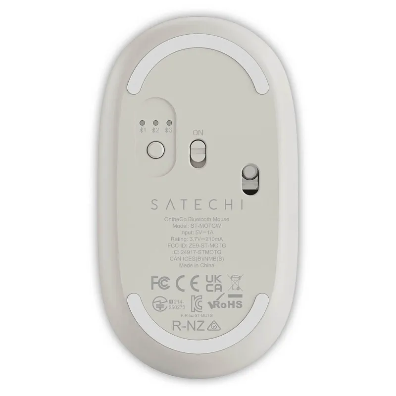 Беспроводная Bluetooth‑мышь Satechi OntheGo, песочный