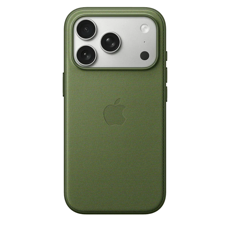 Чехол Apple для iPhone 17 Pro TechWoven MagSafe, зелёный