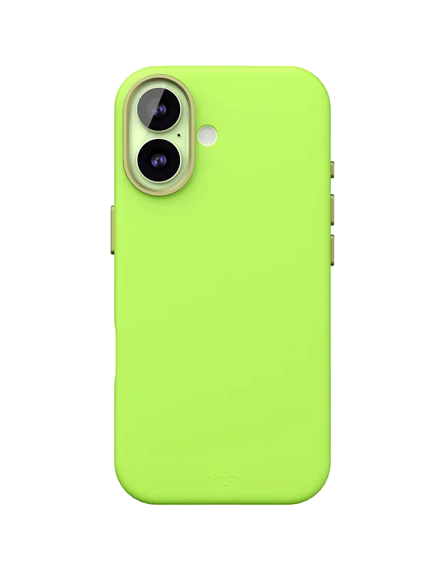 Чехол защитный VLP Aster Pro Case с MagSafe для iPhone 17, лайм