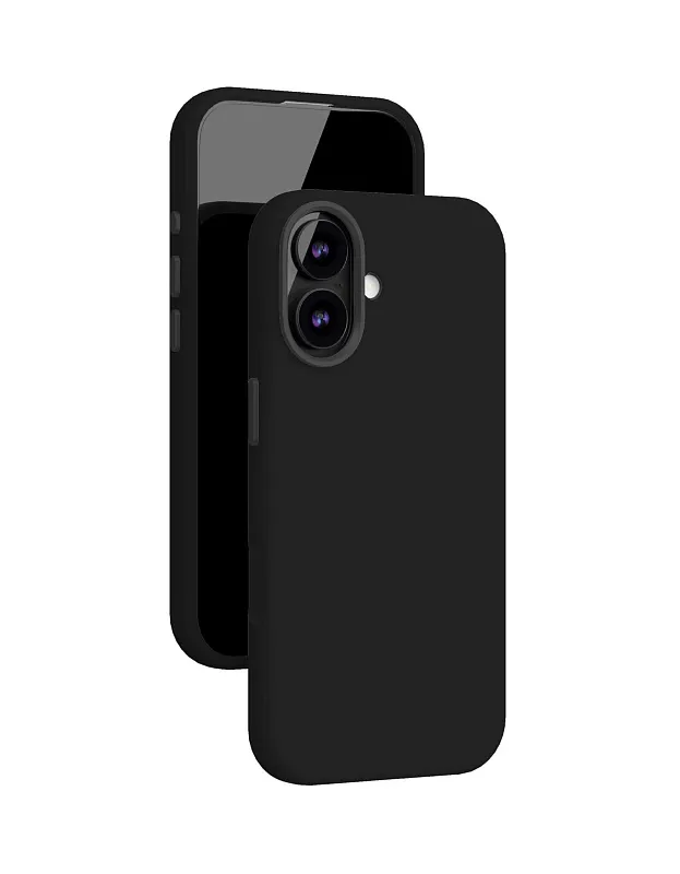 Чехол защитный VLP Aster Pro Case с MagSafe для iPhone 17, чёрный