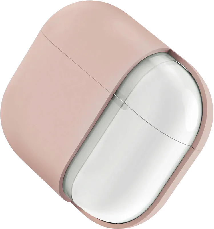 Чехол Uniq для Airpods 4 LINO Liquid silicone Pink