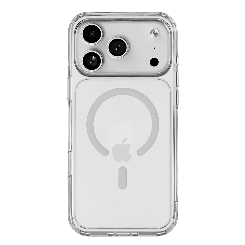 Чехол защитный uBear Real Mag Case для iPhone 17 Pro Max, MagSafe, прозрачный
