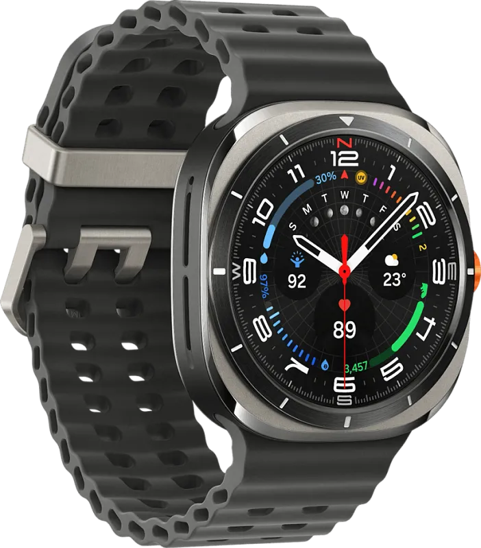Samsung Galaxy Watch Ultra (2025) LTE, 47 мм, «серый титан»
