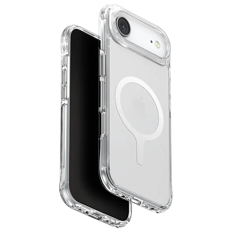 Чехол Uniq для iPhone Air Lifepro Xtreme AF Frost Clear/White (MagSafe), прозрачный