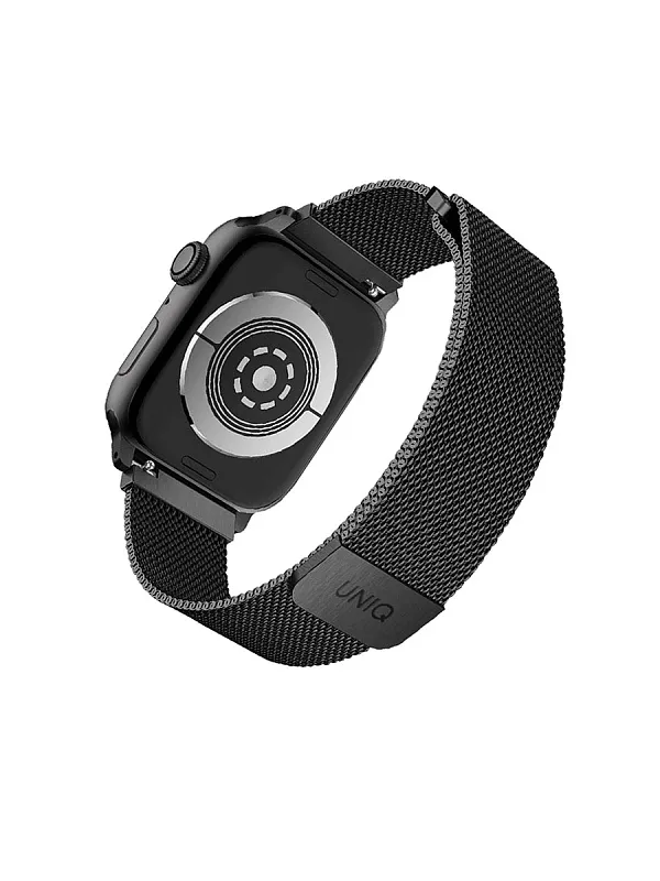 Ремешок Uniq для Apple Watch 41/40/38 mm Dante Strap Mesh Steel Graphite