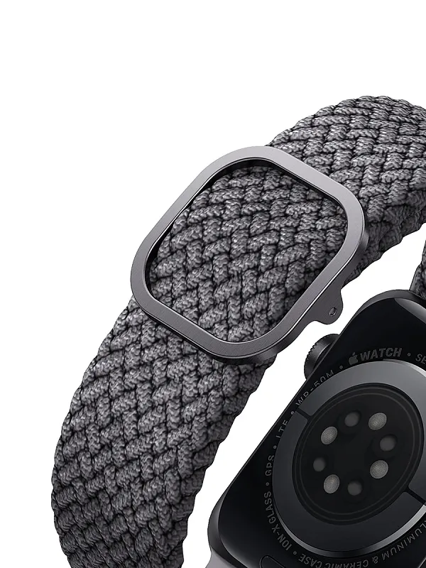 Ремешок Uniq для Apple Watch 45/44/42 mm ASPEN Strap Braided Grey