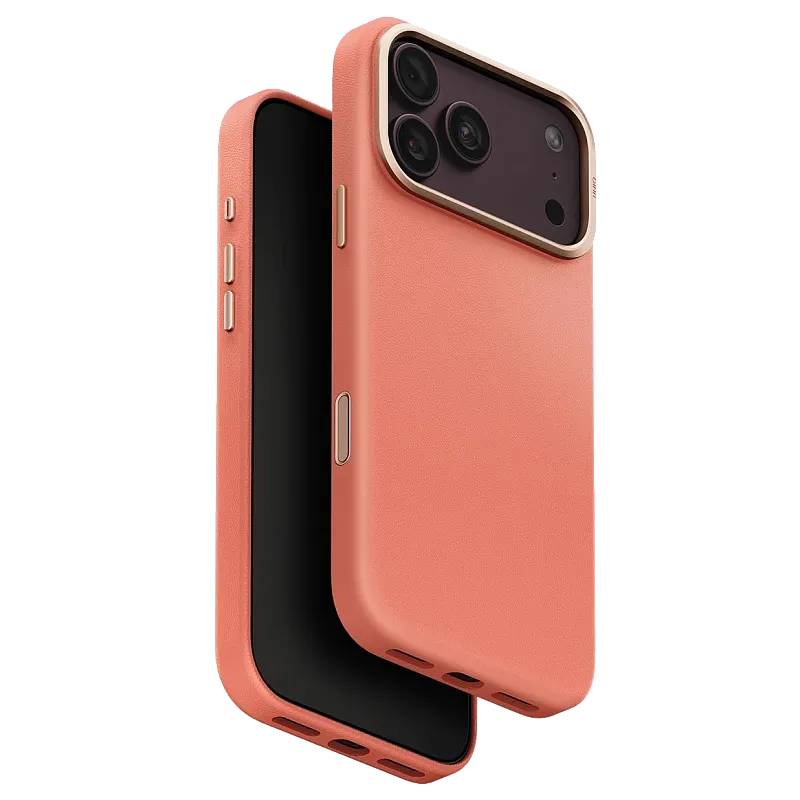 Чехол Uniq Lyden Terracotta для iPhone 17 Pro Max/18 Pro Max, MagSafe, терракотовый