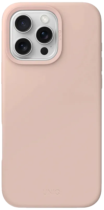 Чехол Uniq для iPhone 16 Pro LINO Pink (MagSafe)