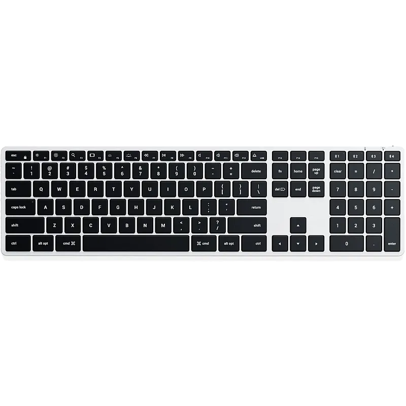 Беспроводная клавиатура Satechi Slim X3 Bluetooth Keyboard, серебристый