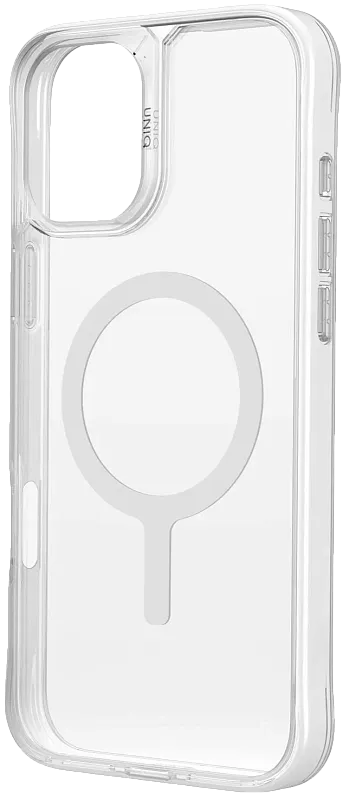 Чехол UNIQ HYBRID IPHONE 16 PRO (2024) 6.3 MAGCLICK CHARGING LIFEPRO XTREME (AF) - DOVE (FROST CLEAR)