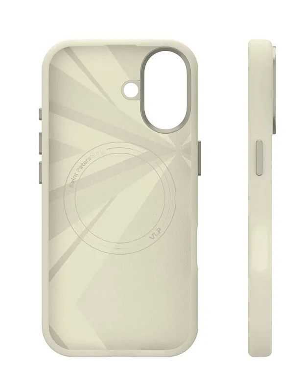 Чехол защитный VLP Aster Pro Case с MagSafe для iPhone 17, белый