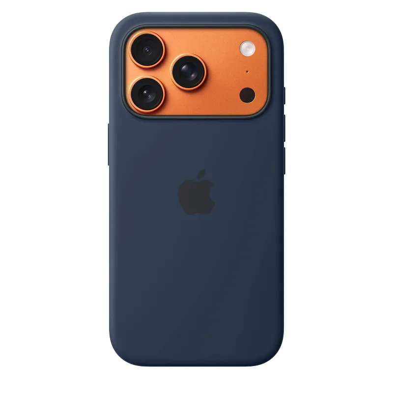Чехол Apple для iPhone 17 Pro Silicone MagSafe, «тёмная ночь»