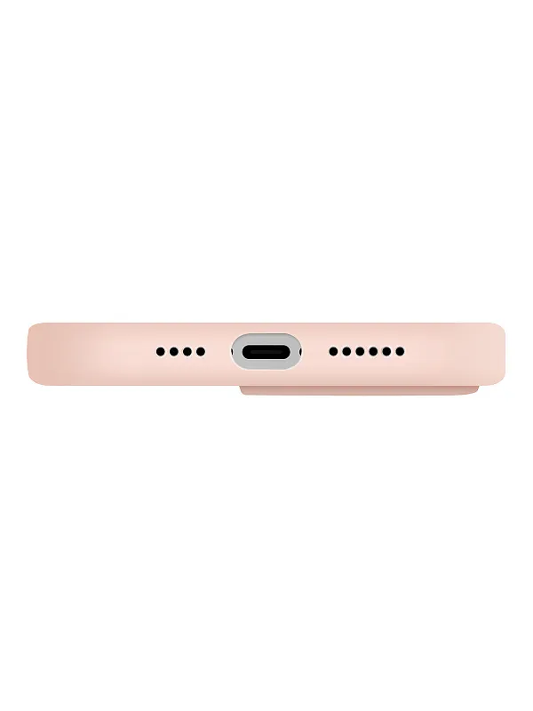 Чехол Uniq для iPhone 15 LINO Pink (Magsafe)