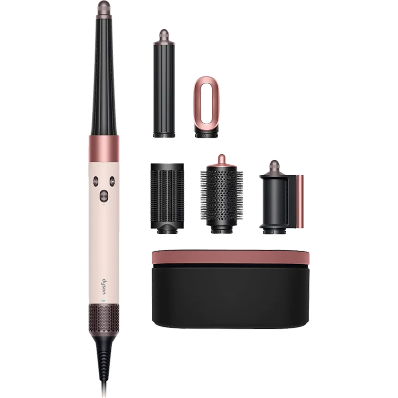 Мультистайлер Dyson Airwrap i.d. HS08 Straight+Wavy для прямых волос, Керамический Розовый/Золотой