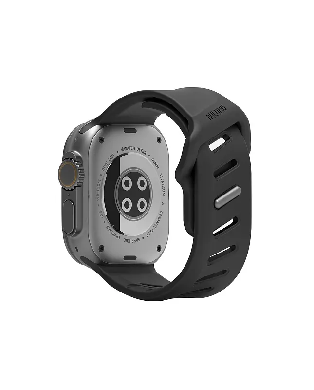 Ремешок для Apple Watch, Aulumu A02, черный