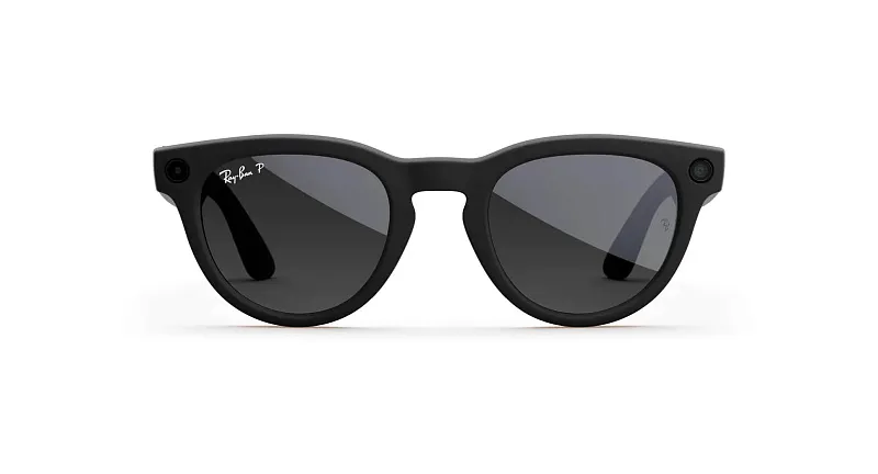 Умные очки Ray-Ban Meta Headliner (Gen 2), матовый чёрный (Matte Black), линзы «графитовый градиент» (Gradient Graphite), оправа с низкой переносицей