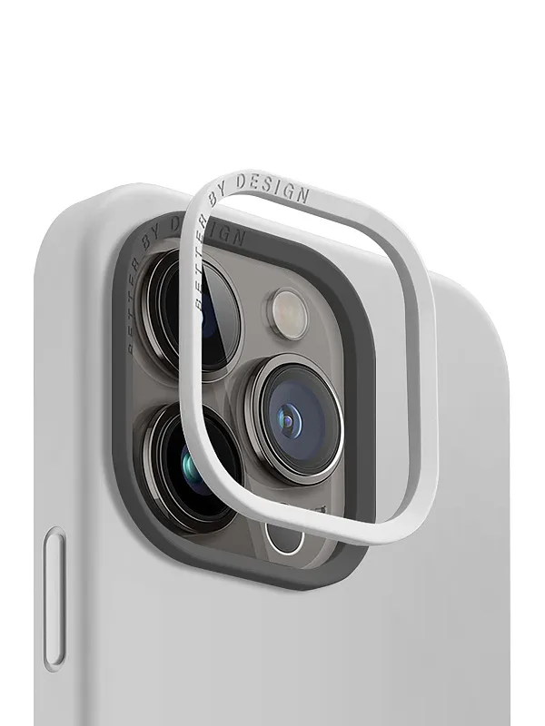 Чехол Uniq для iPhone 15 LINO Chalk Grey (Magsafe)