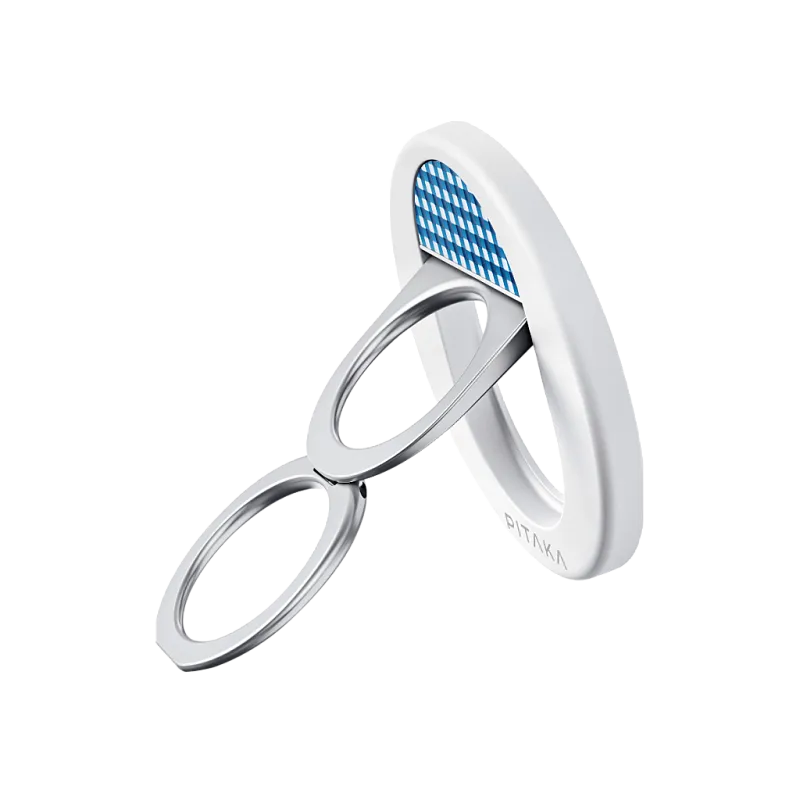 Магнитная подставка с NFC PITAKA MagEZ Grip 3, «синий океан» (Ocean Blue)
