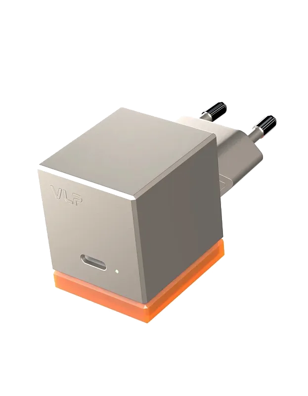 Сетевое зарядное устройство VLP NEO 45Вт USB-С, PD 3.2 AVS, QC, янтарно-серый