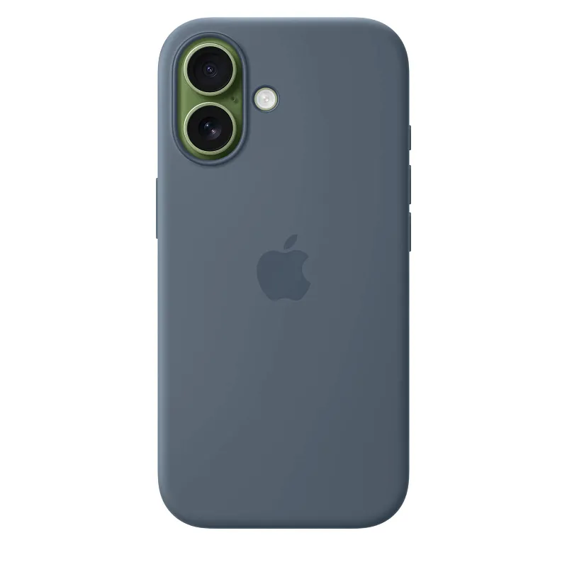 Чехол Apple для iPhone 17 Silicone MagSafe, «якорный синий»
