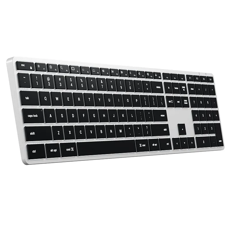 Беспроводная клавиатура Satechi Slim X3 Bluetooth Keyboard, серебристый