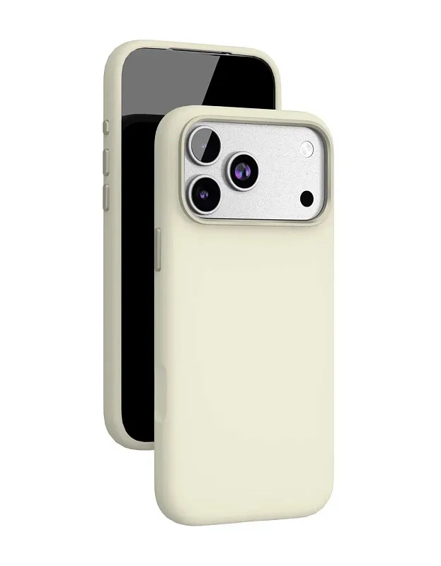 Чехол защитный VLP Aster Pro Case с MagSafe для iPhone 17 Pro Max, белый