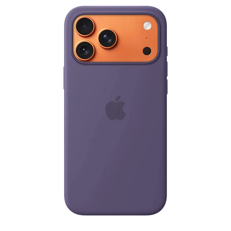 Чехол Apple для iPhone 17 Pro Max Silicone MagSafe, «фиолетовый туман»
