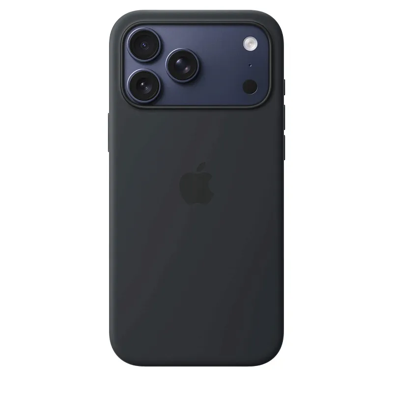 Чехол Apple для iPhone 17 Pro Max Silicone MagSafe, чёрный