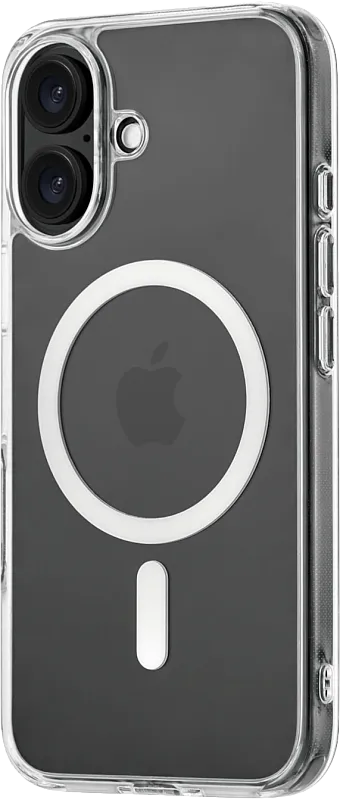 Чехол защитный uBear Real Mag Case для iPhone 16 Plus, MagSafe совместимый, усиленный