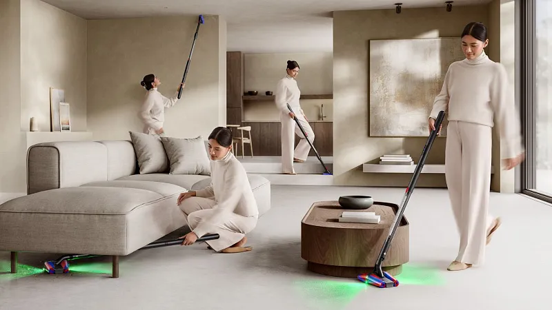 Беспроводной пылесос Dyson PencilVac FluffyCones SV50, черный