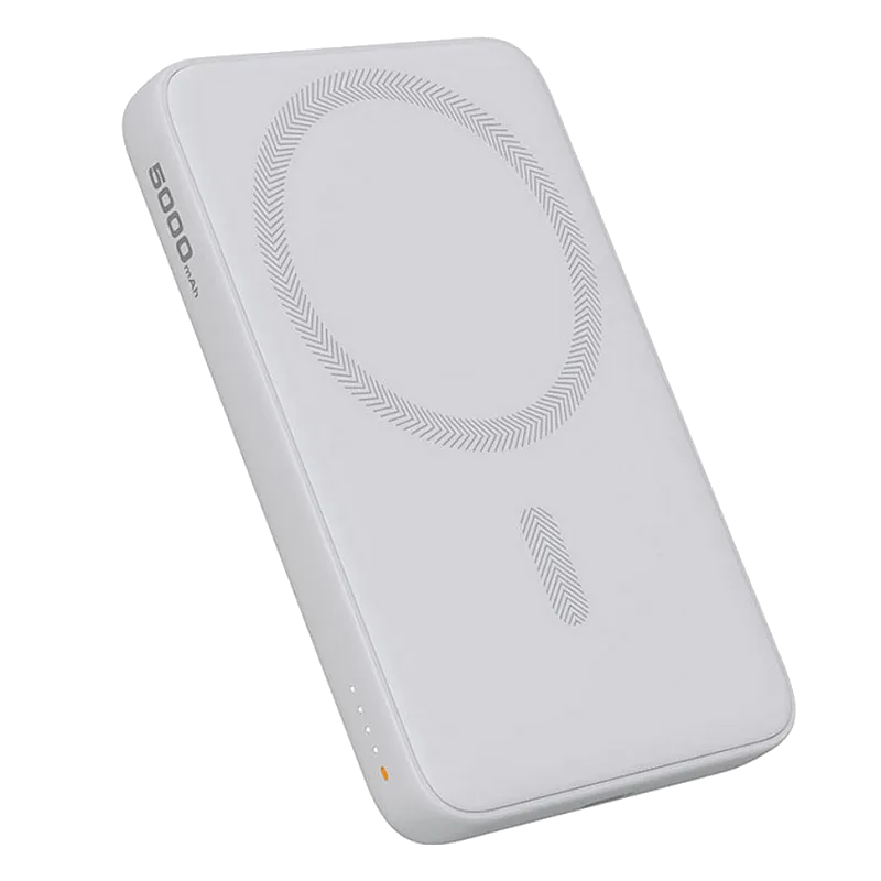 Внешний аккумулятор Aukey Magnetic 5000, белый