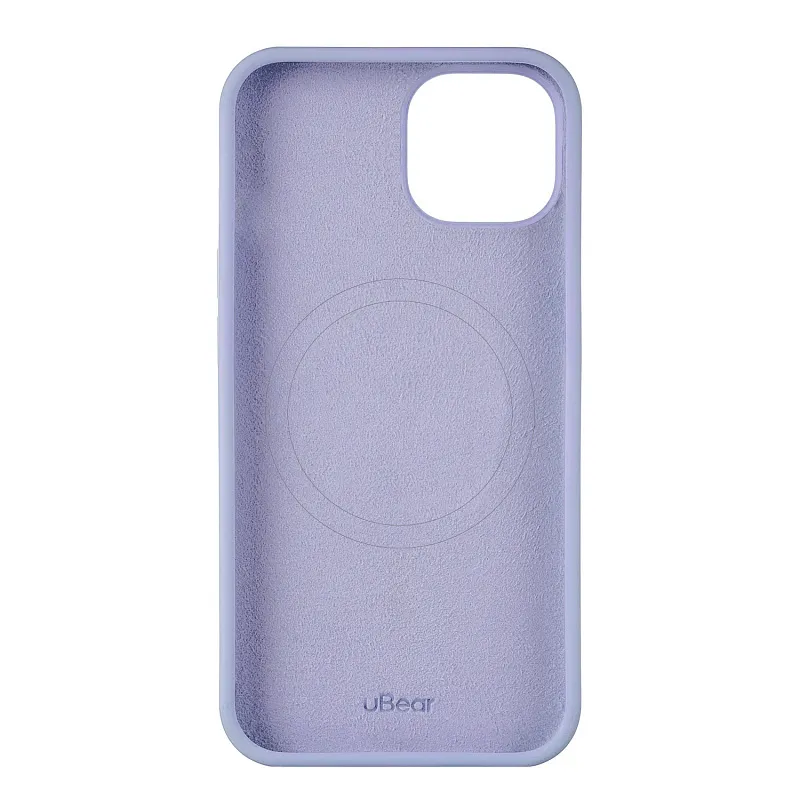 Чехол защитный uBear Touch Mag Case для iPhone 15, MagSafe совместимый, силикон, софт-тач