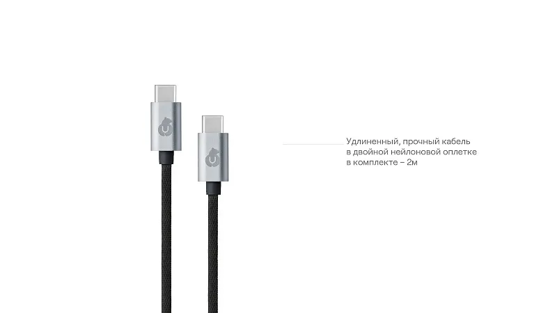 Беспроводное зарядное устройство uBear Stage Pro, 3-в-1, MagSafe совместимое, цвет серый космос