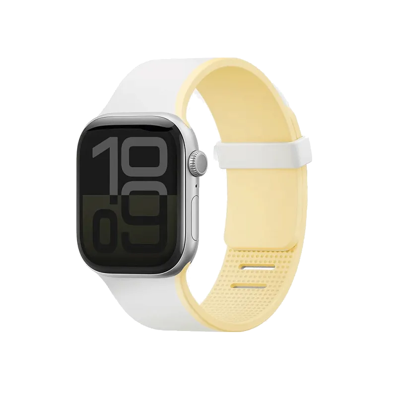 Ремешок Uniq для Apple Watch 42/41/40 мм Revix IV reversible Magnetic "сливочно-жёлтый"