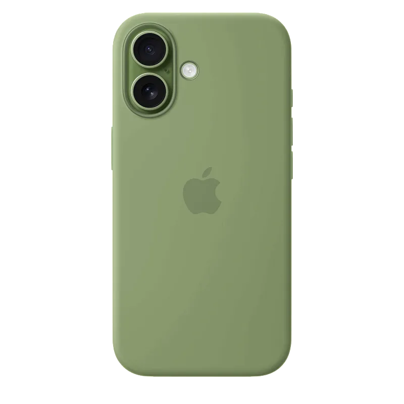 Чехол Apple для iPhone 17 Silicone MagSafe, «светлый мох»