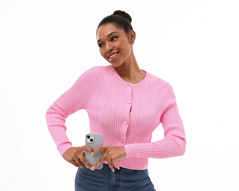 Чехол защитный uBear Touch Mag Case для  iPhone 15, MagSafe совместимый, силикон, софт-тач