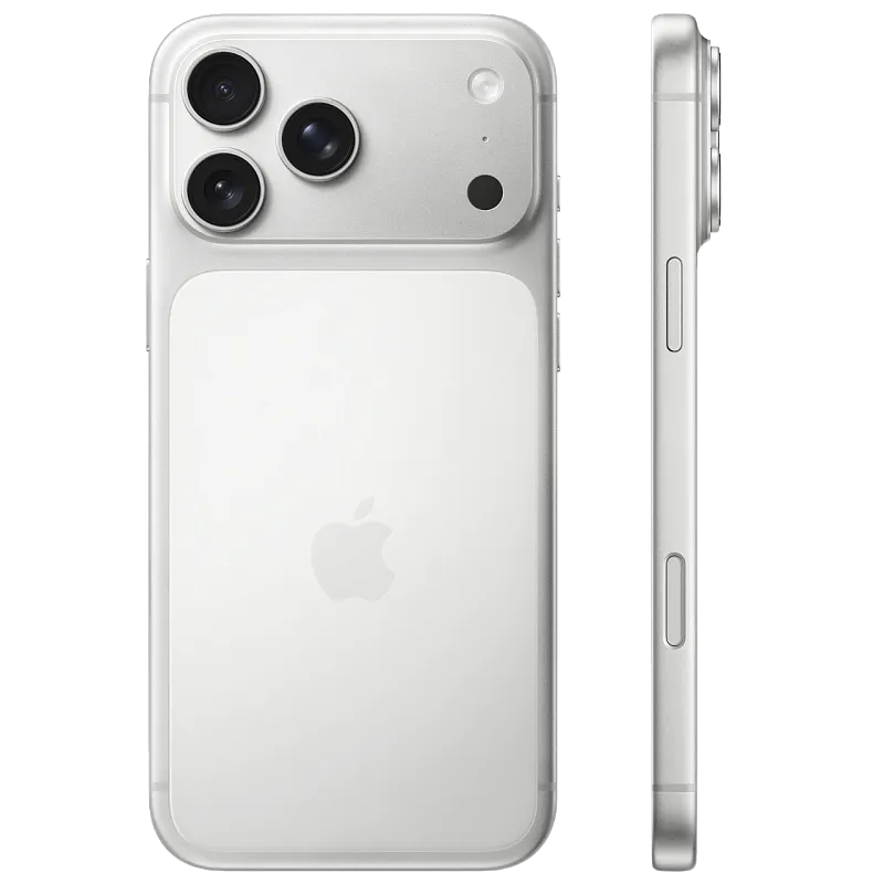 Apple iPhone 17 Pro Max, 256 ГБ, серебристый (nanoSIM+eSIM)